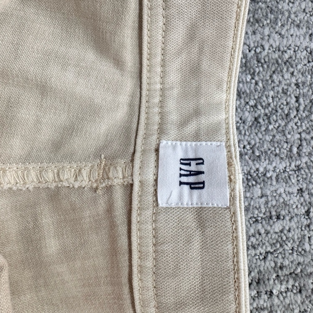 Barrel Khaki Women’s Cream Pants | Size 20 | Cotton/ Spandex - Picture 9 of 14